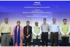Keynote Speaker at  Awareness Drive on Single Use Plastic Pollution - Parul University